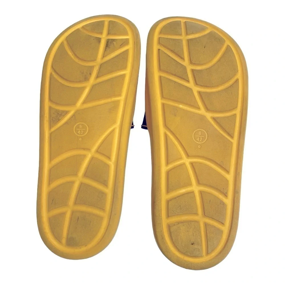 NBA LA Lakers Men’s Slides Purple Yellow Basketball Sandals UK 8